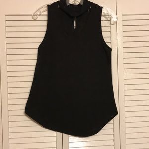 Black sweater tank